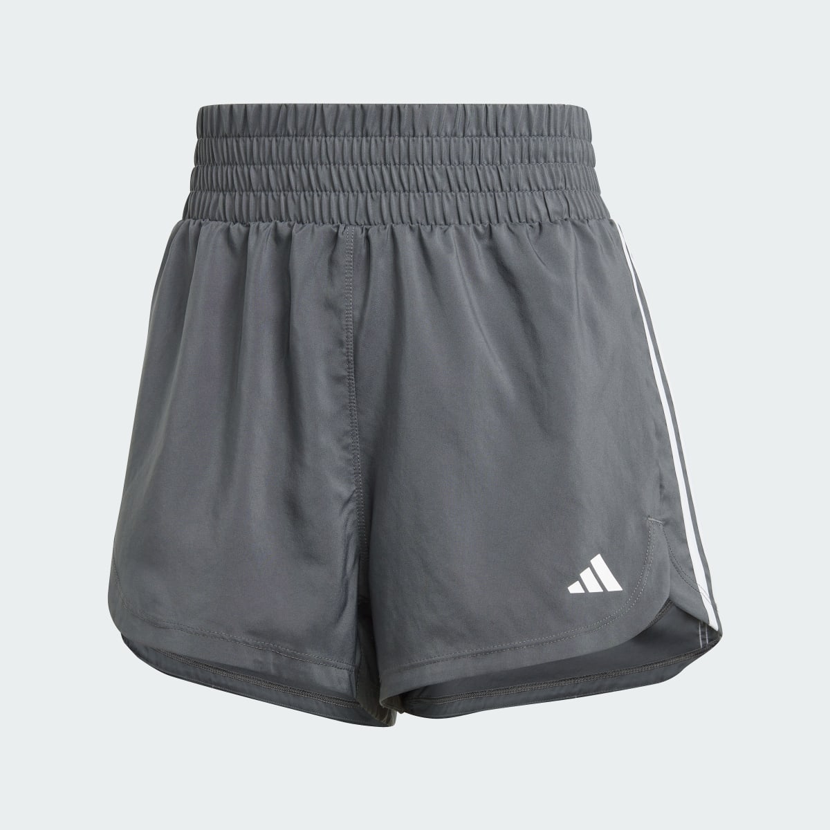 Adidas Pacer Training 3-Stripes Woven High-Rise Shorts. 5