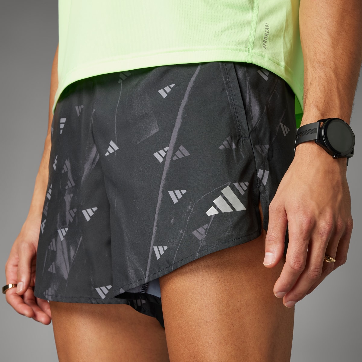 Adidas Run It Brand Love Shorts. 5