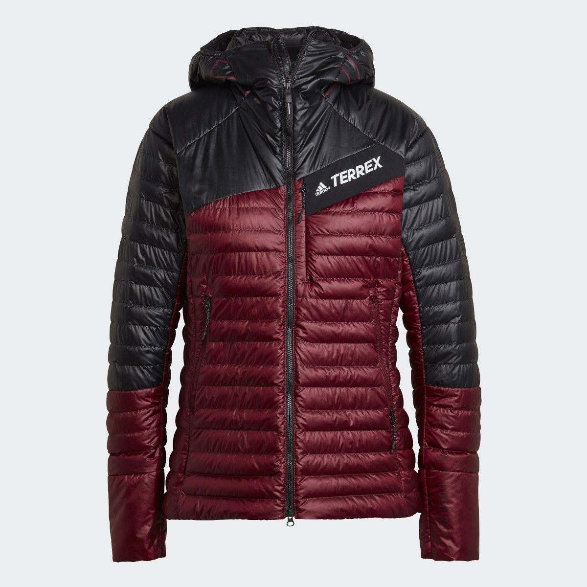 Adidas Techrock Year-Round Down Hooded Jacket. 6