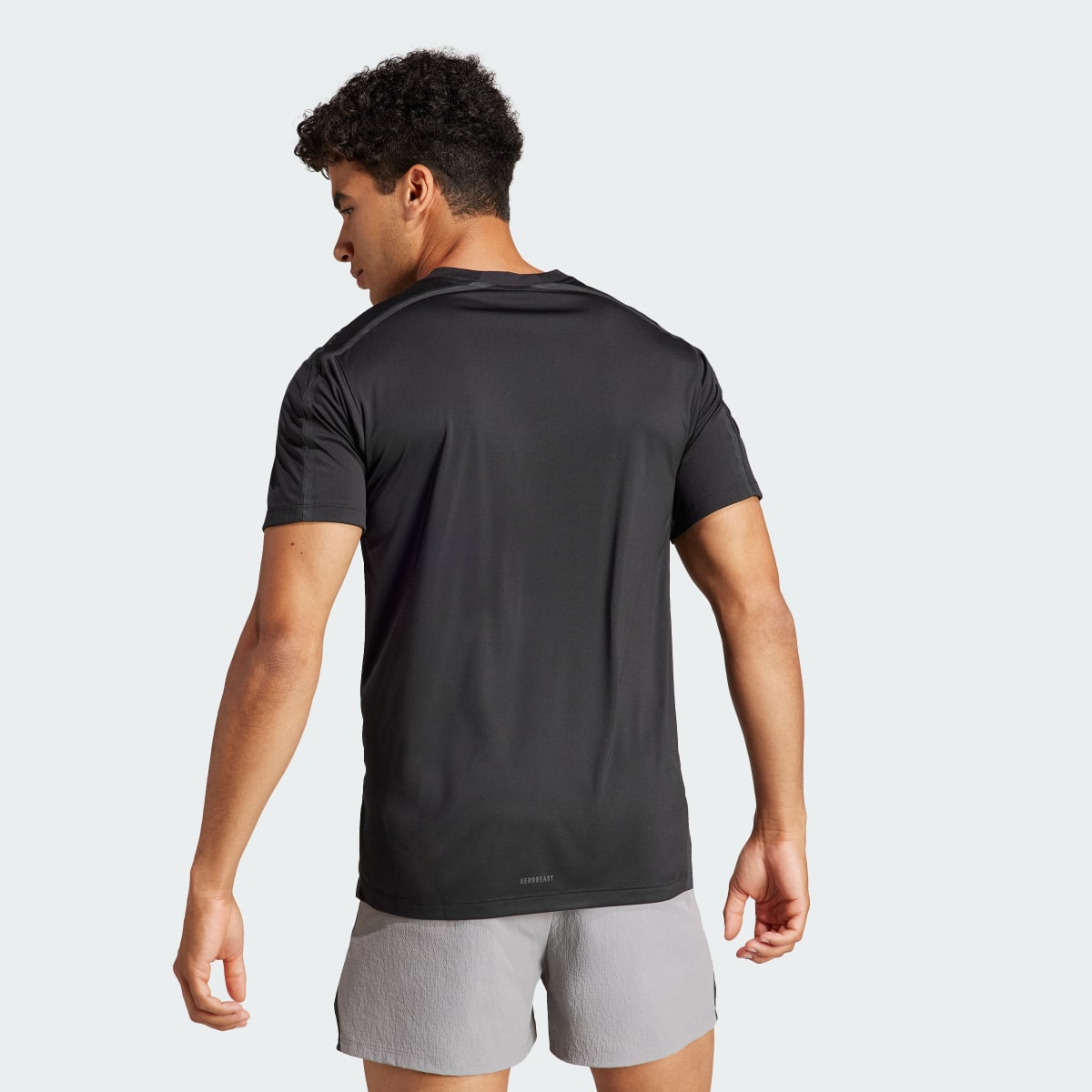 Adidas Designed for Training Workout T-Shirt. 4