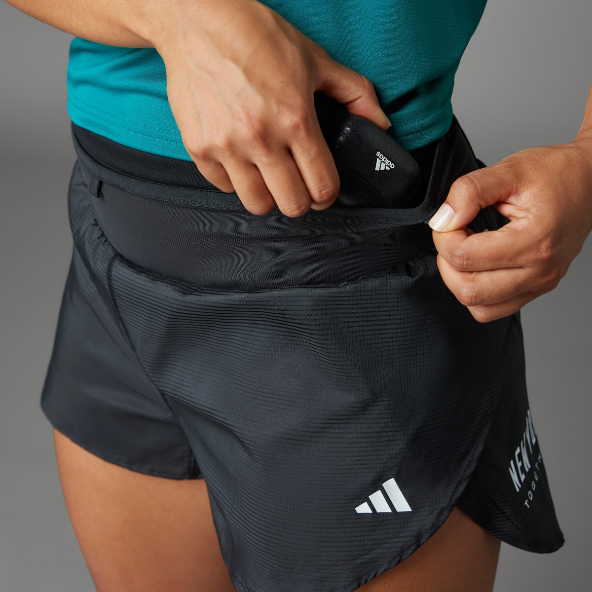 Adidas NYC Running Shorts. 7