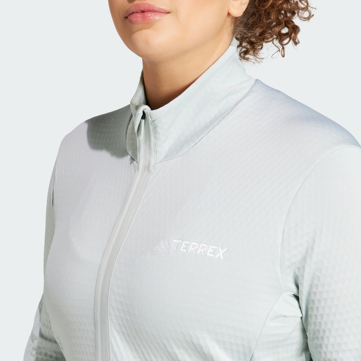 Adidas Casaco em Fleece Leve Multi TERREX (Plus Size). 6