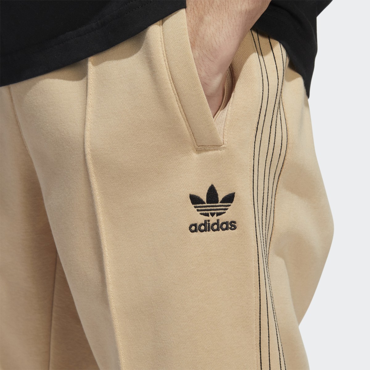 Adidas Fleece SST Track Pants. 5