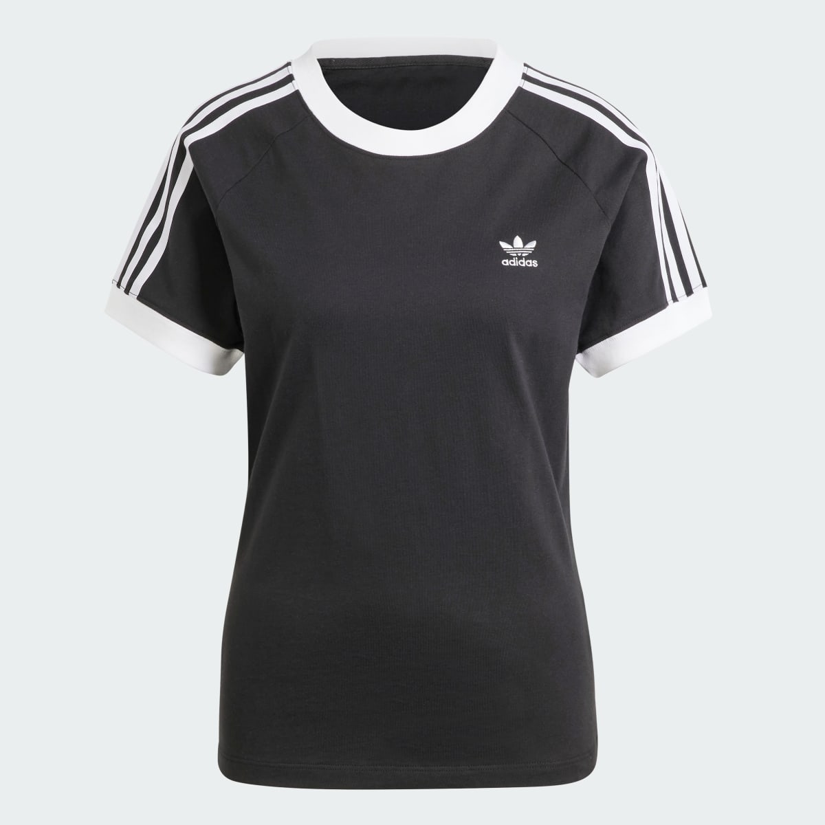 Adidas adicolor Classics Slim 3-Streifen T-Shirt. 5