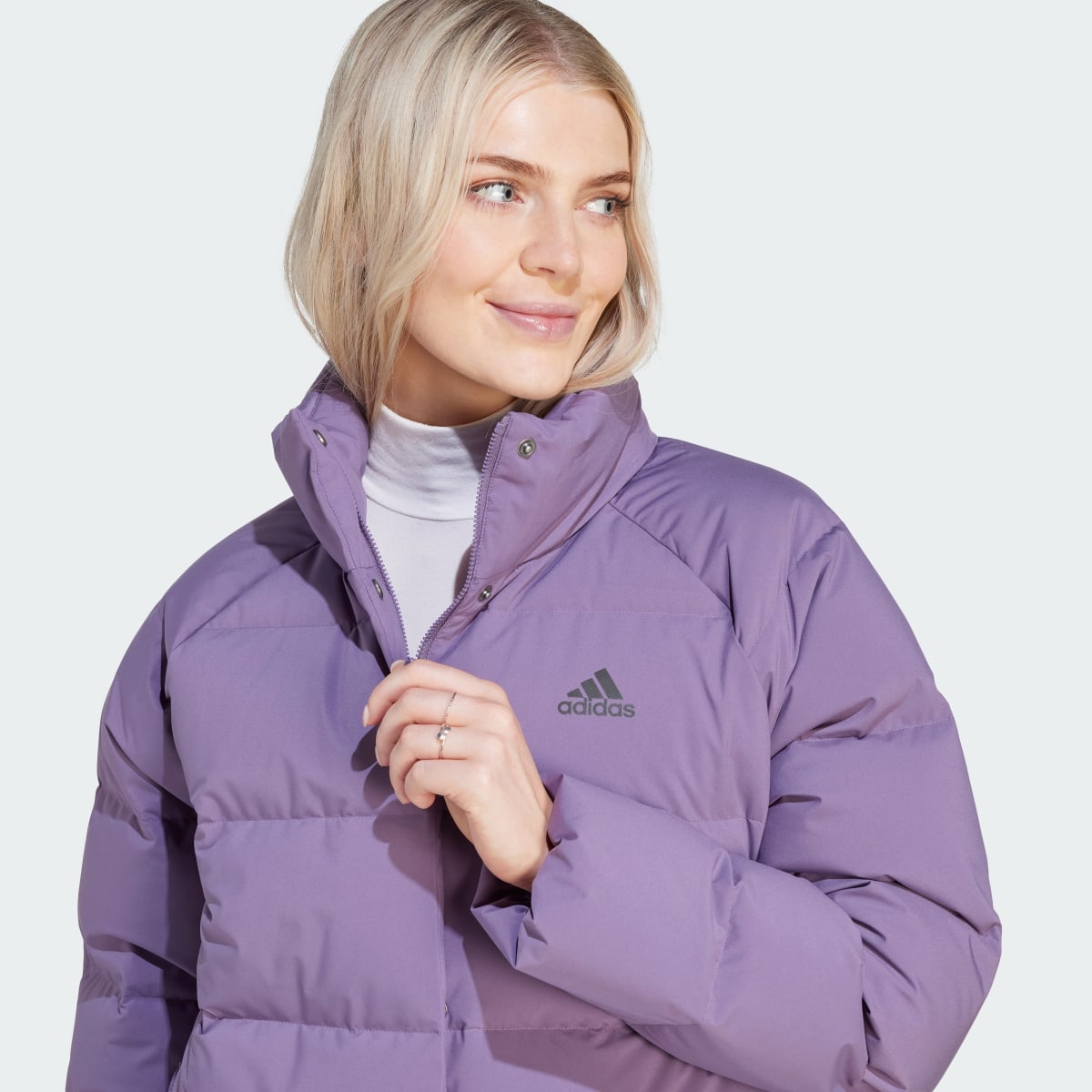 Adidas Helionic Relaxed Down Jacket. 6