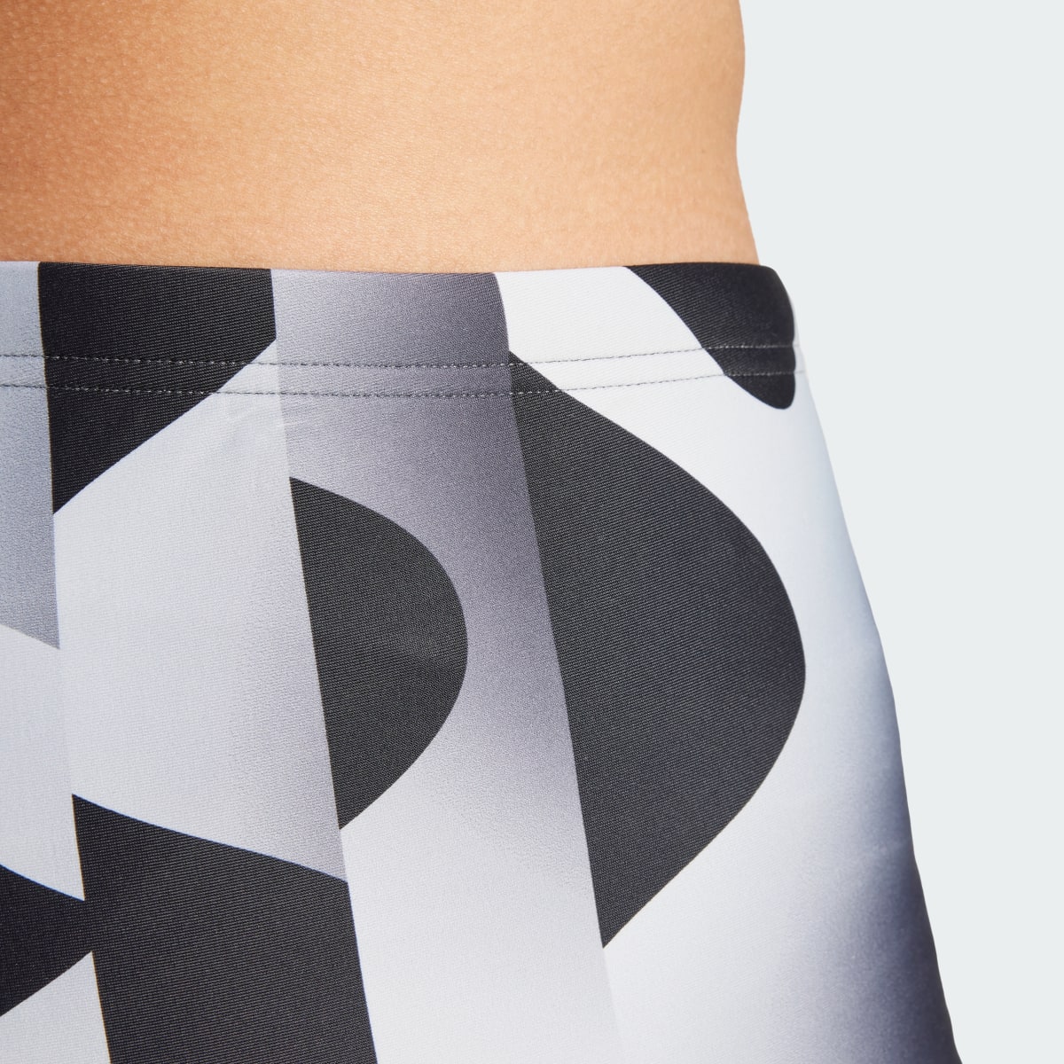 Adidas Allover Print Boxer-Badehose. 6