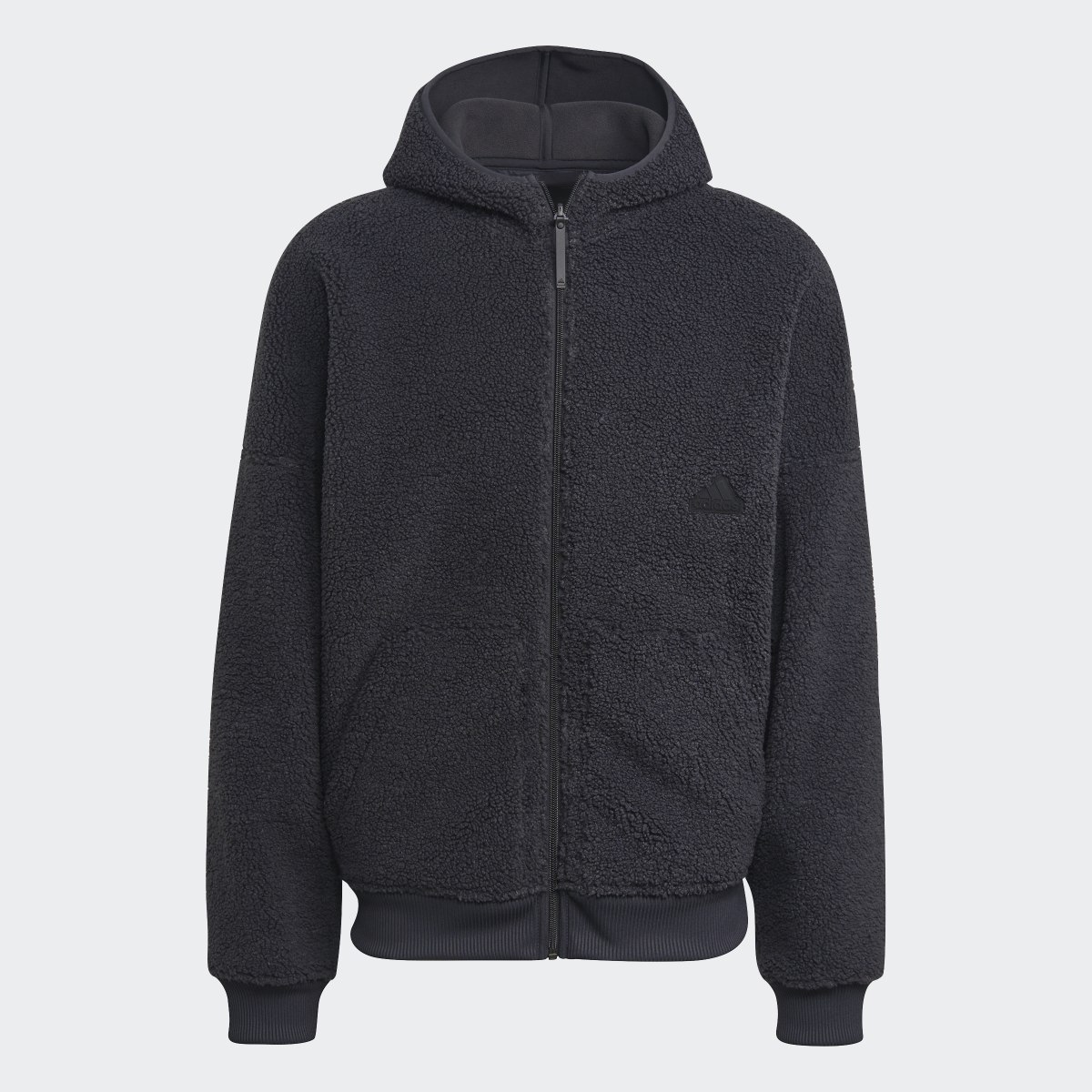 Adidas Polar Fleece Full-Zip Sweatshirt. 7