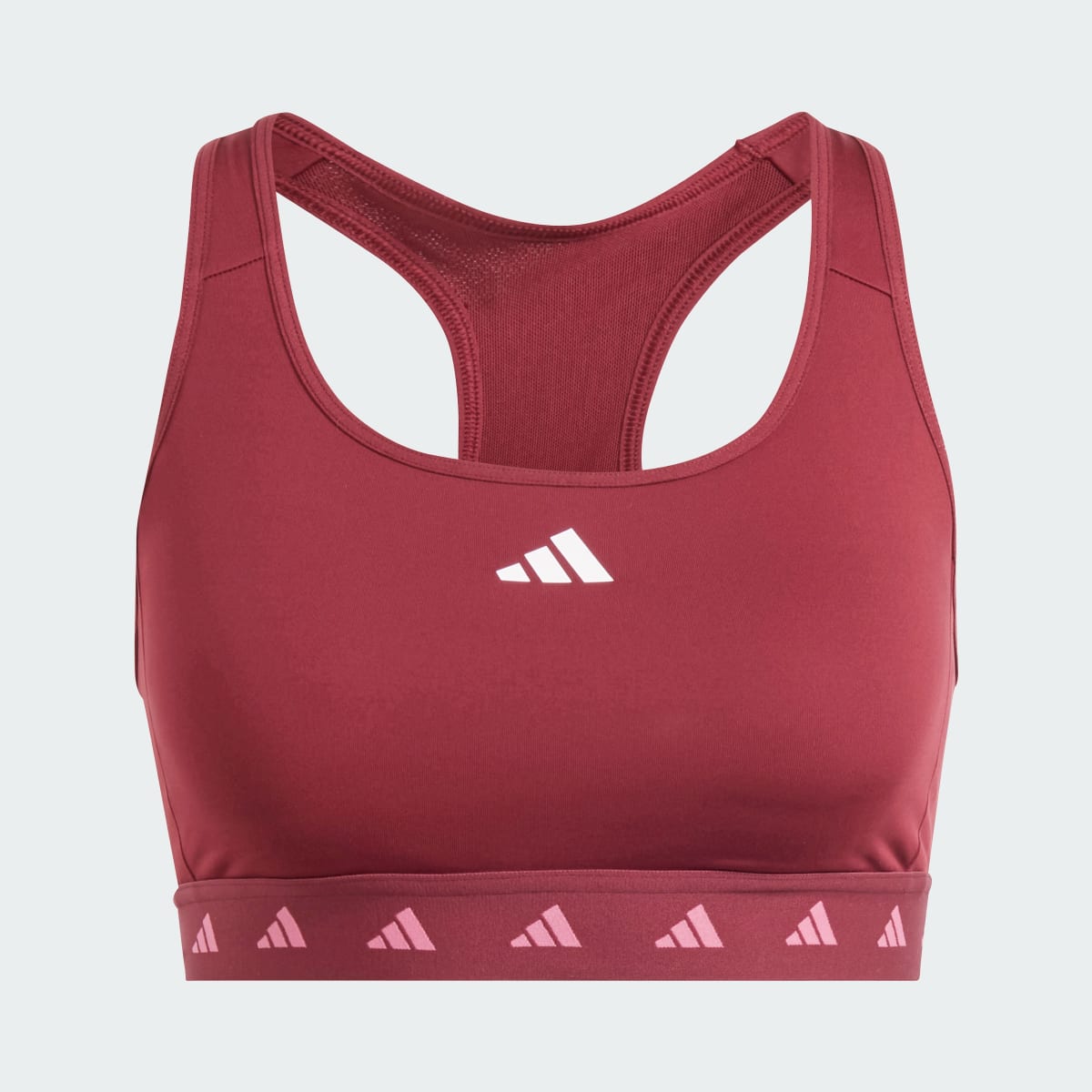 Adidas Reggiseno sportivo Powerreact Training Medium-Support Techfit. 5