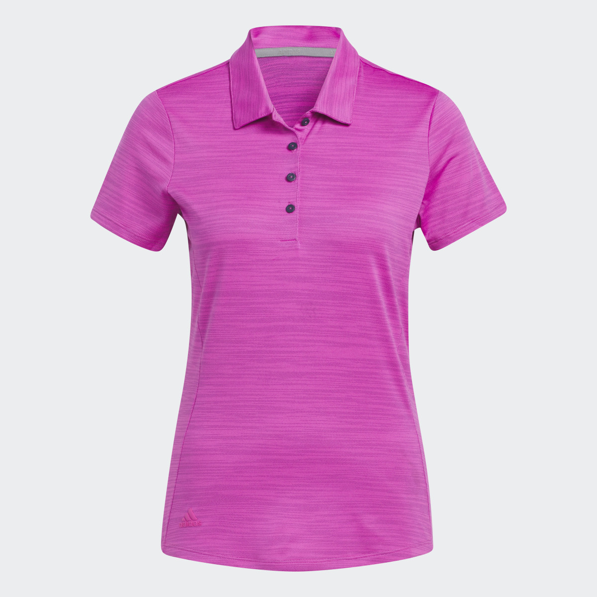 Adidas Space-Dyed Short Sleeve Polo Shirt. 5