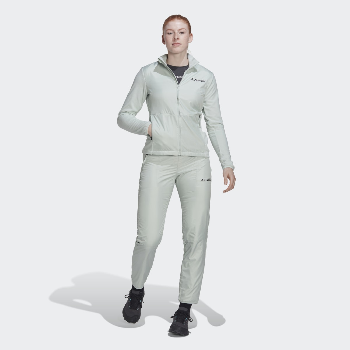 Adidas Corta-vento em Fleece Primegreen Multi. 6