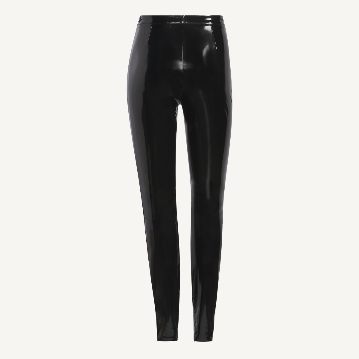 Adidas Faux Latex Straight-Leg Pants. 7