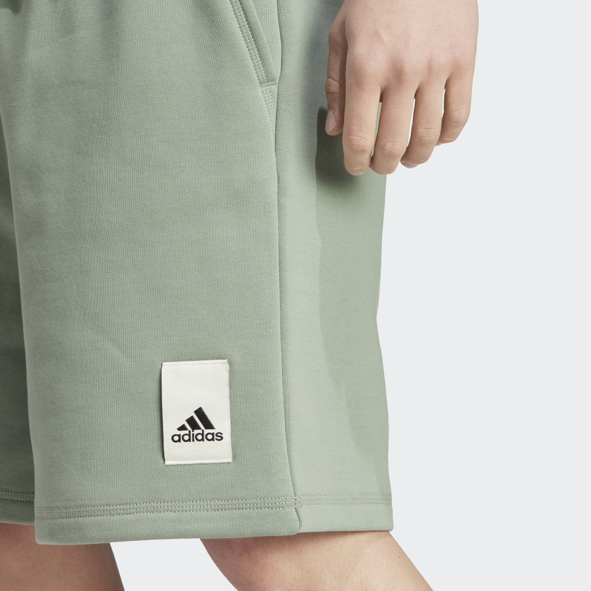 Adidas Lounge Fleece Shorts. 6