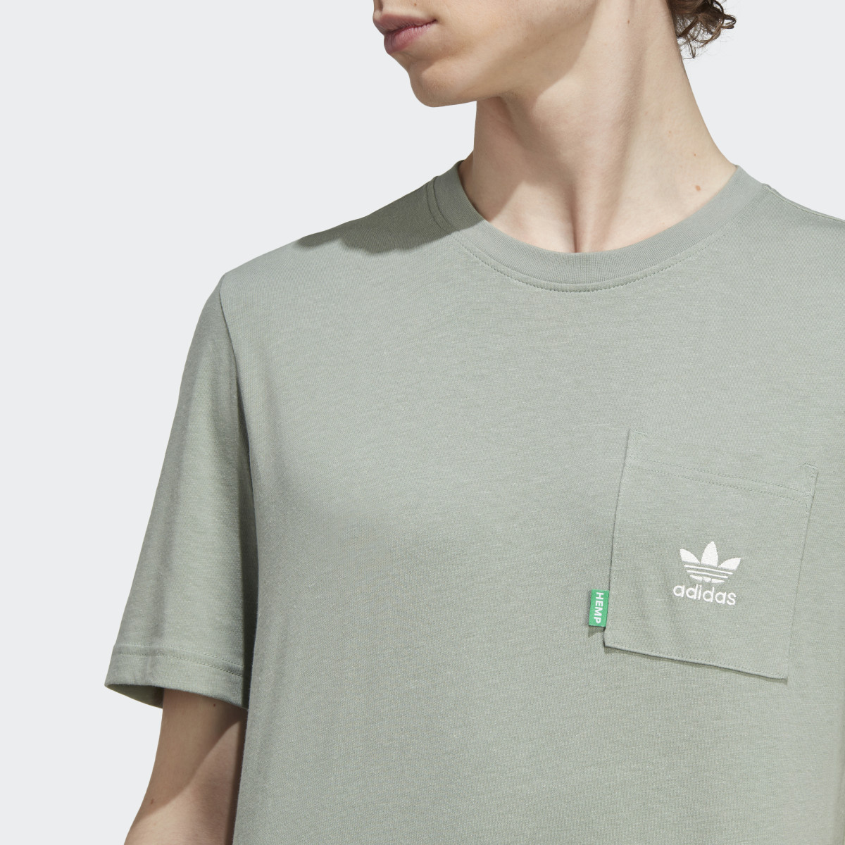 Adidas Essentials+ Made With Hemp Tee. 7