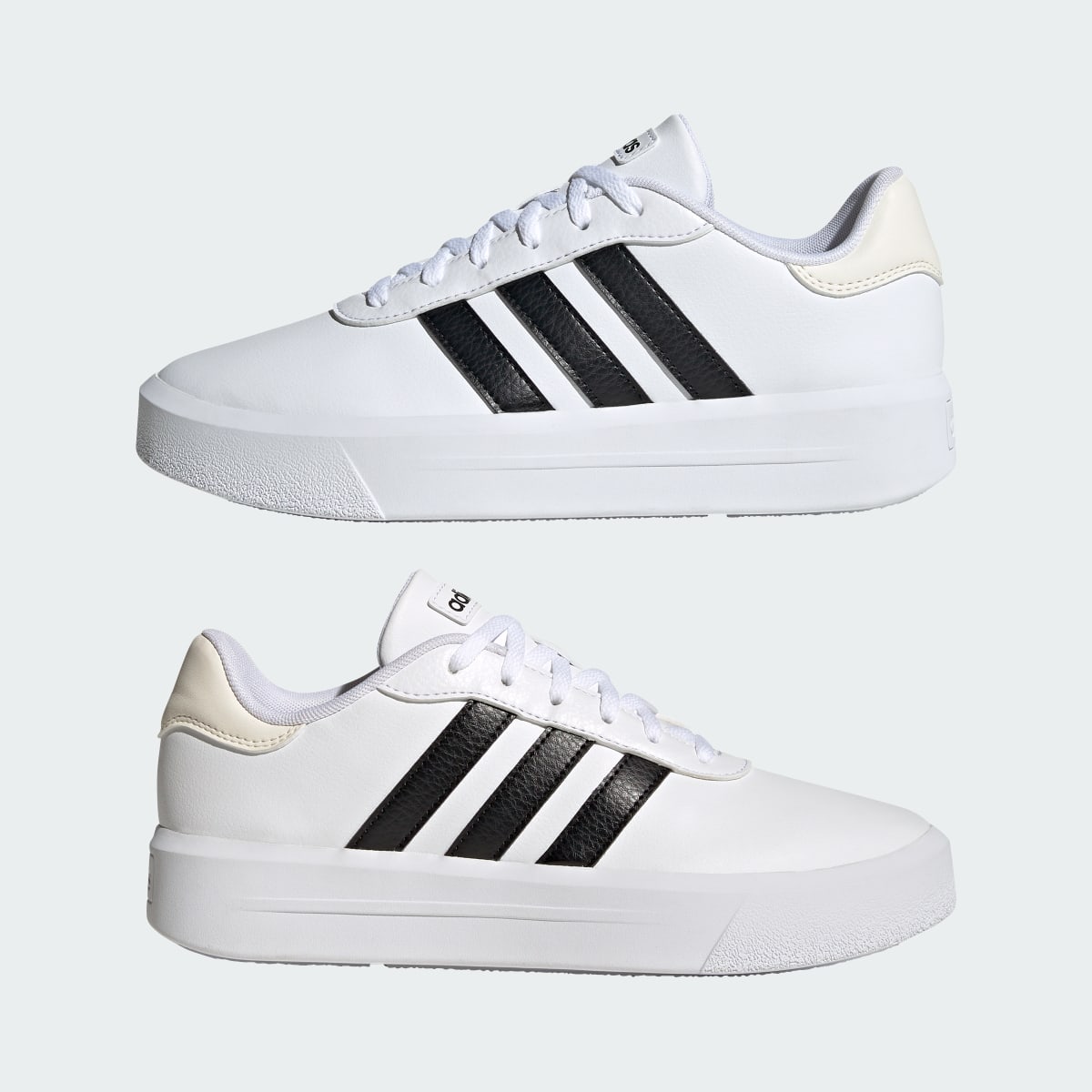 Adidas Court Platform Shoes. 8