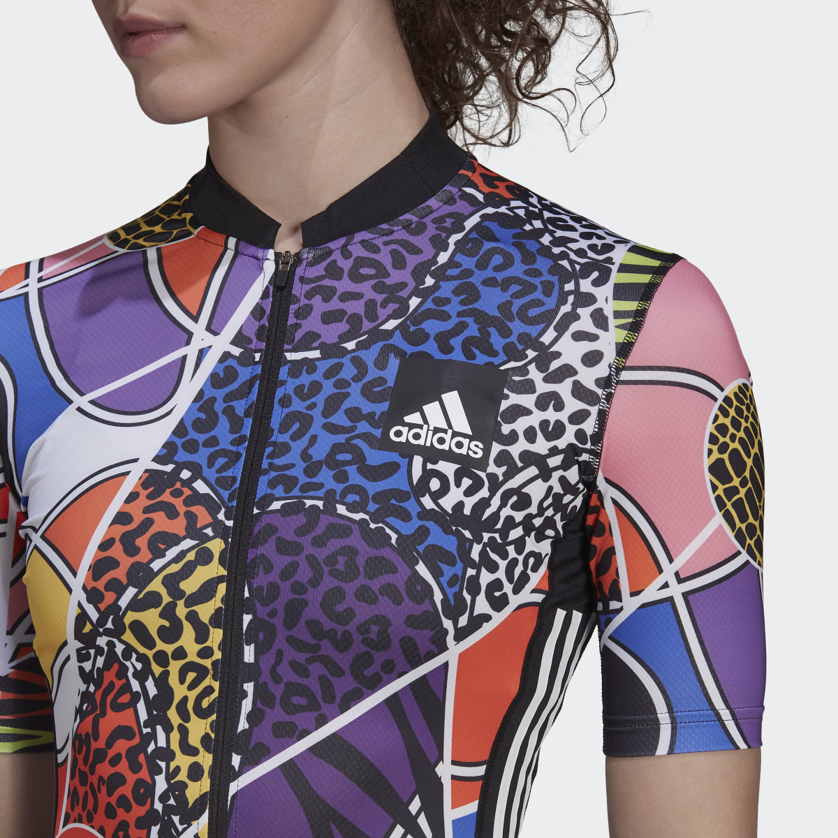 Adidas Playera de ciclismo Rich Mnisi Collaboration. 6