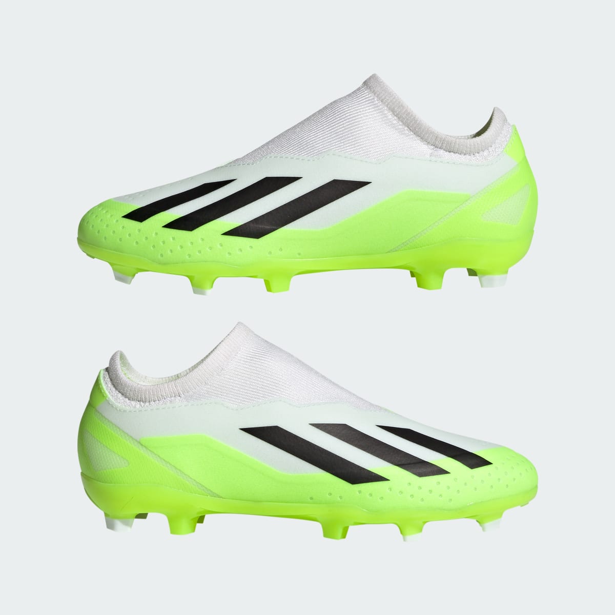 Adidas X Crazyfast.3 Laceless Firm Ground Soccer Cleats. 8