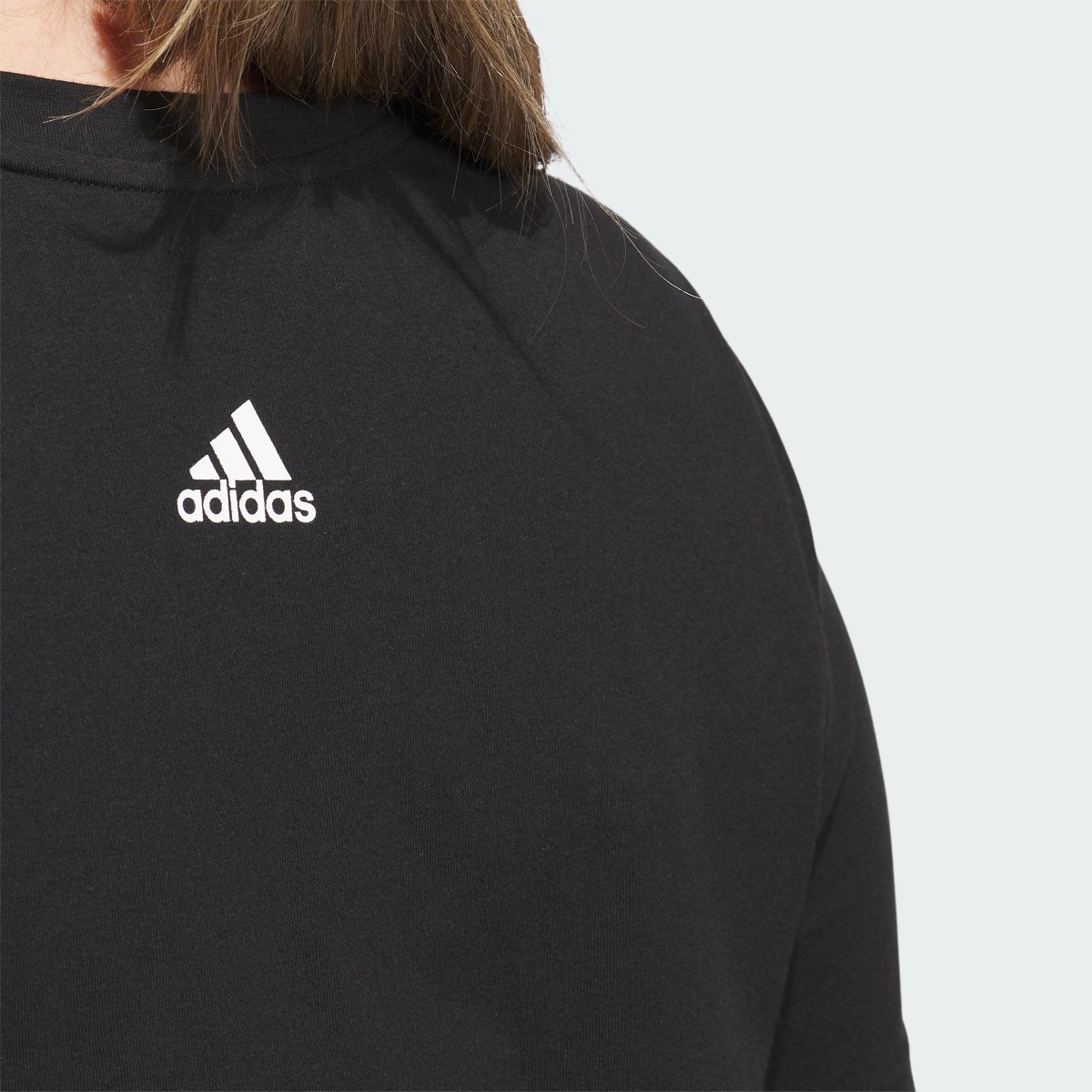 Adidas Linear Logo Tee (Plus Size). 7