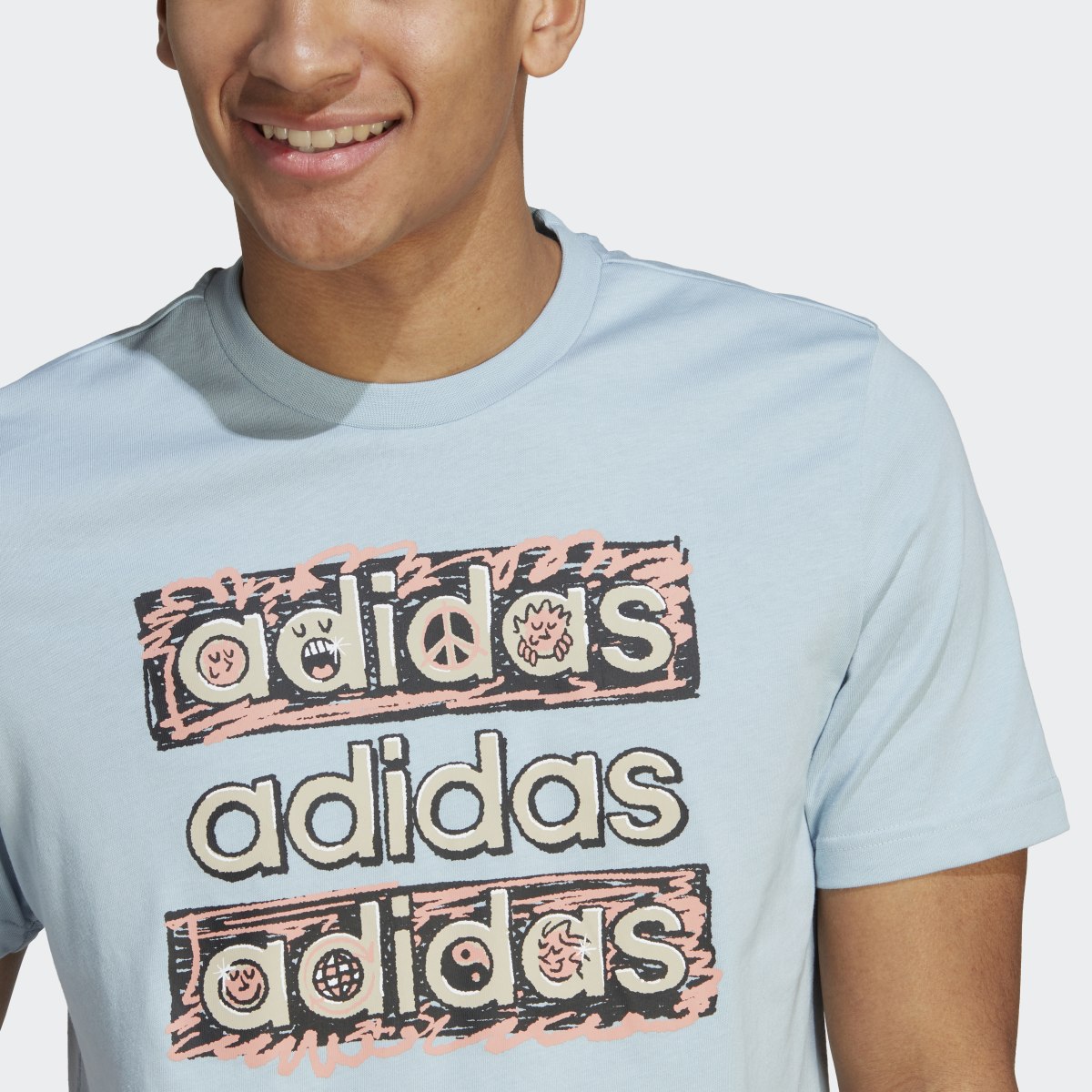 Adidas Sportswear Dream Doodle Multi Tee. 6