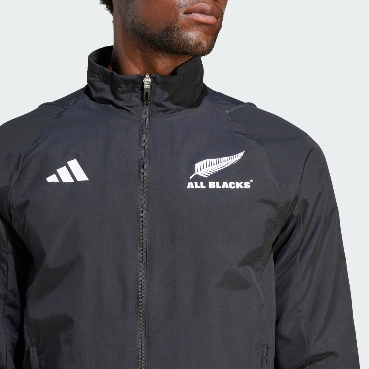 Adidas All Blacks Rugby Track Suit Track Top. 9