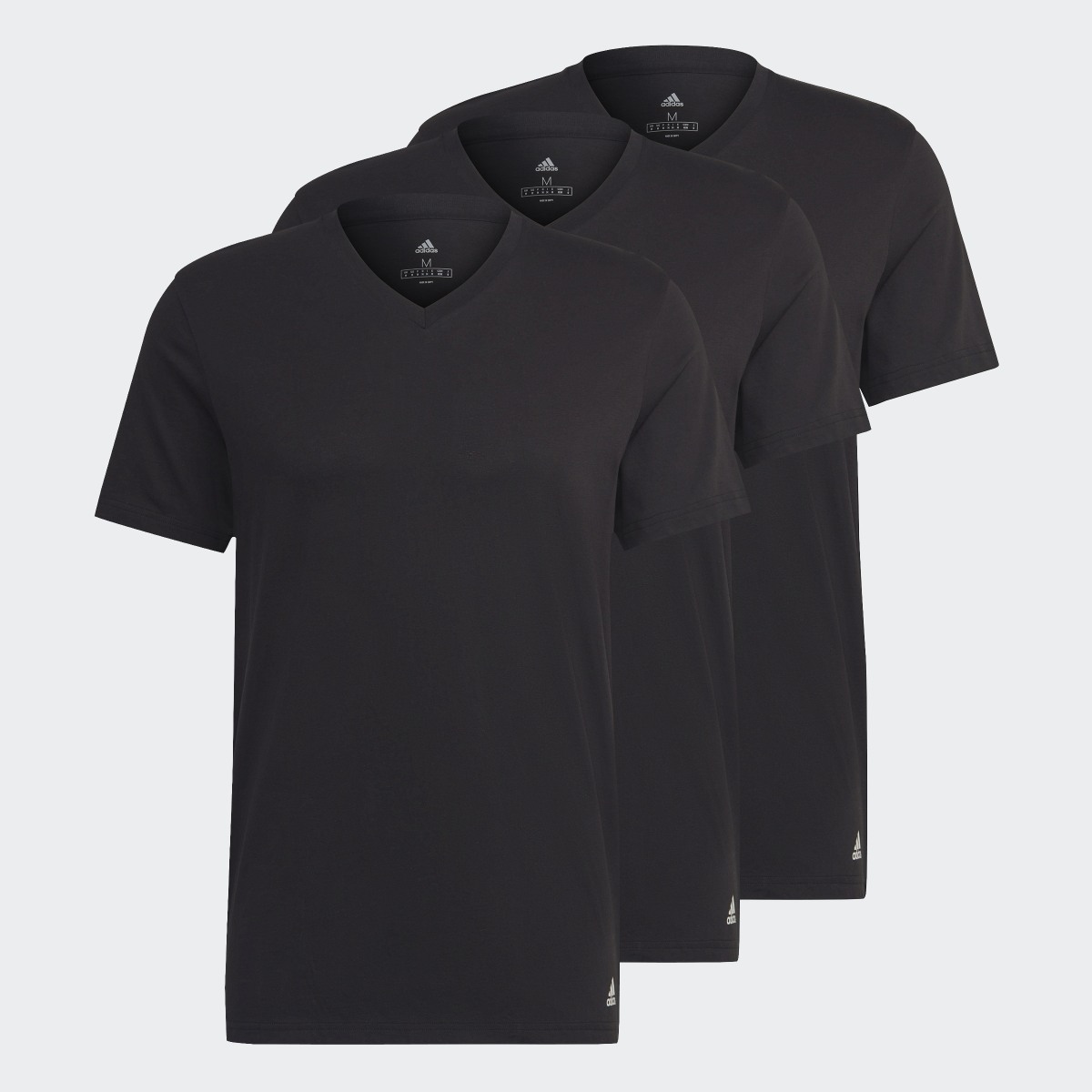 Adidas Active Flex Cotton V-Neck Shirt Underwear. 5