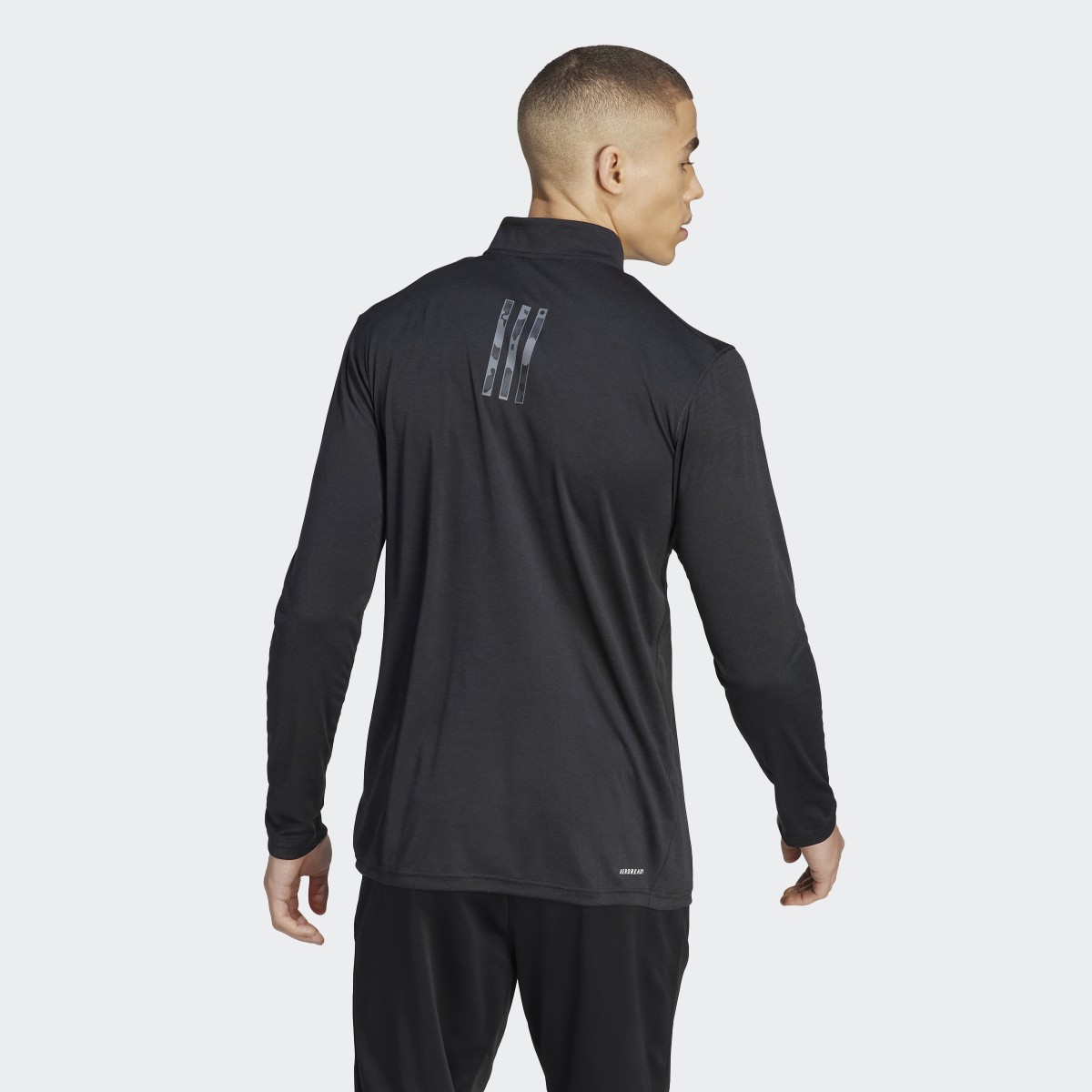 Adidas Train Essentials Seasonal Training 1/4-Zip Longsleeve. 4