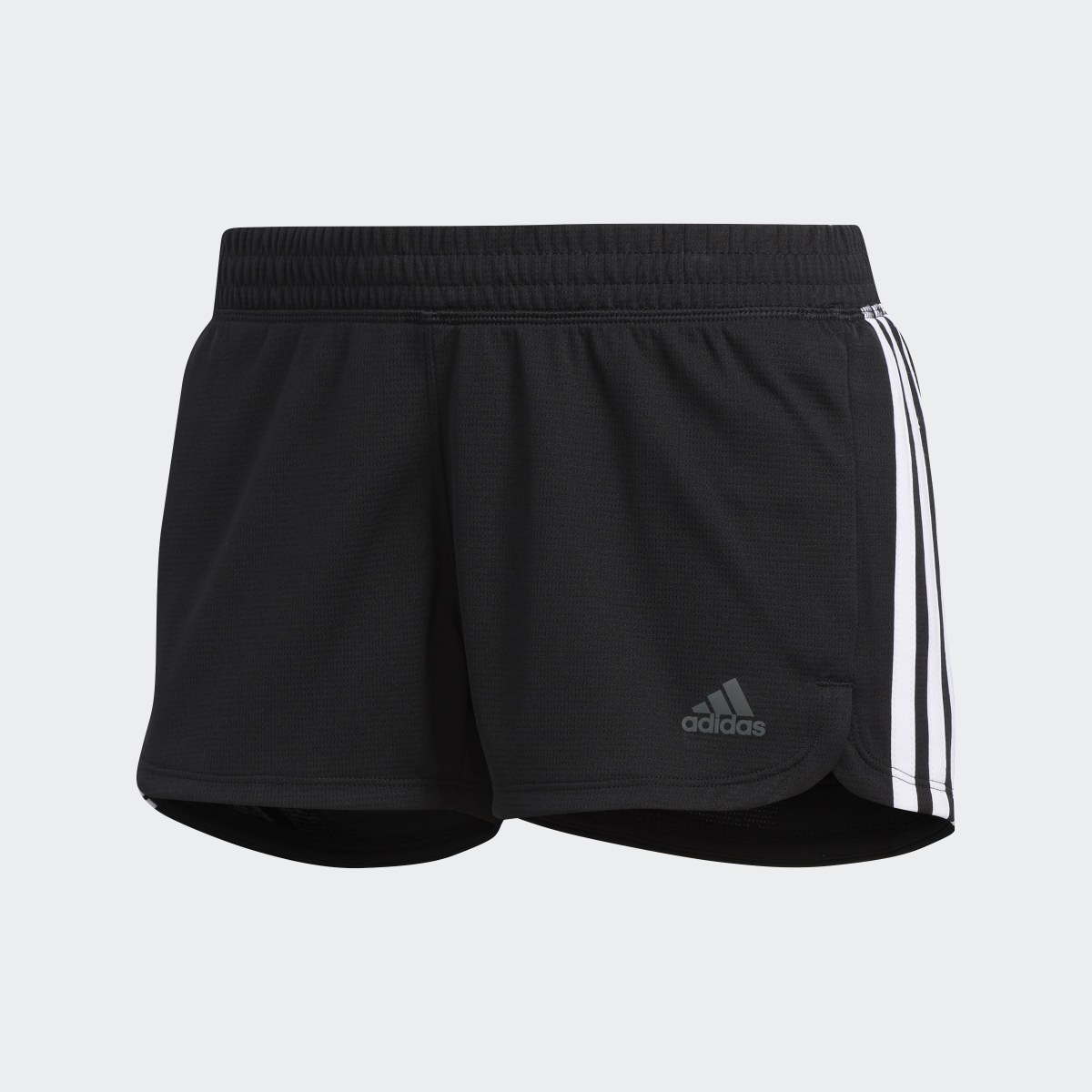 Adidas Pacer 3-Streifen Knit Shorts. 4