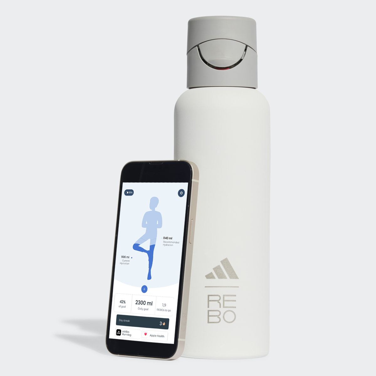 Adidas x REBO Smart Bottle. 4