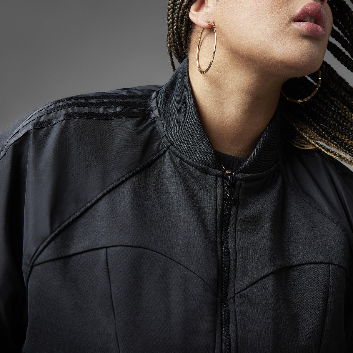 Adidas Always Original Super Girl Track Top (Plus Size). 6 Adidas Always Original Super Girl Track Top (Plus Size). 6