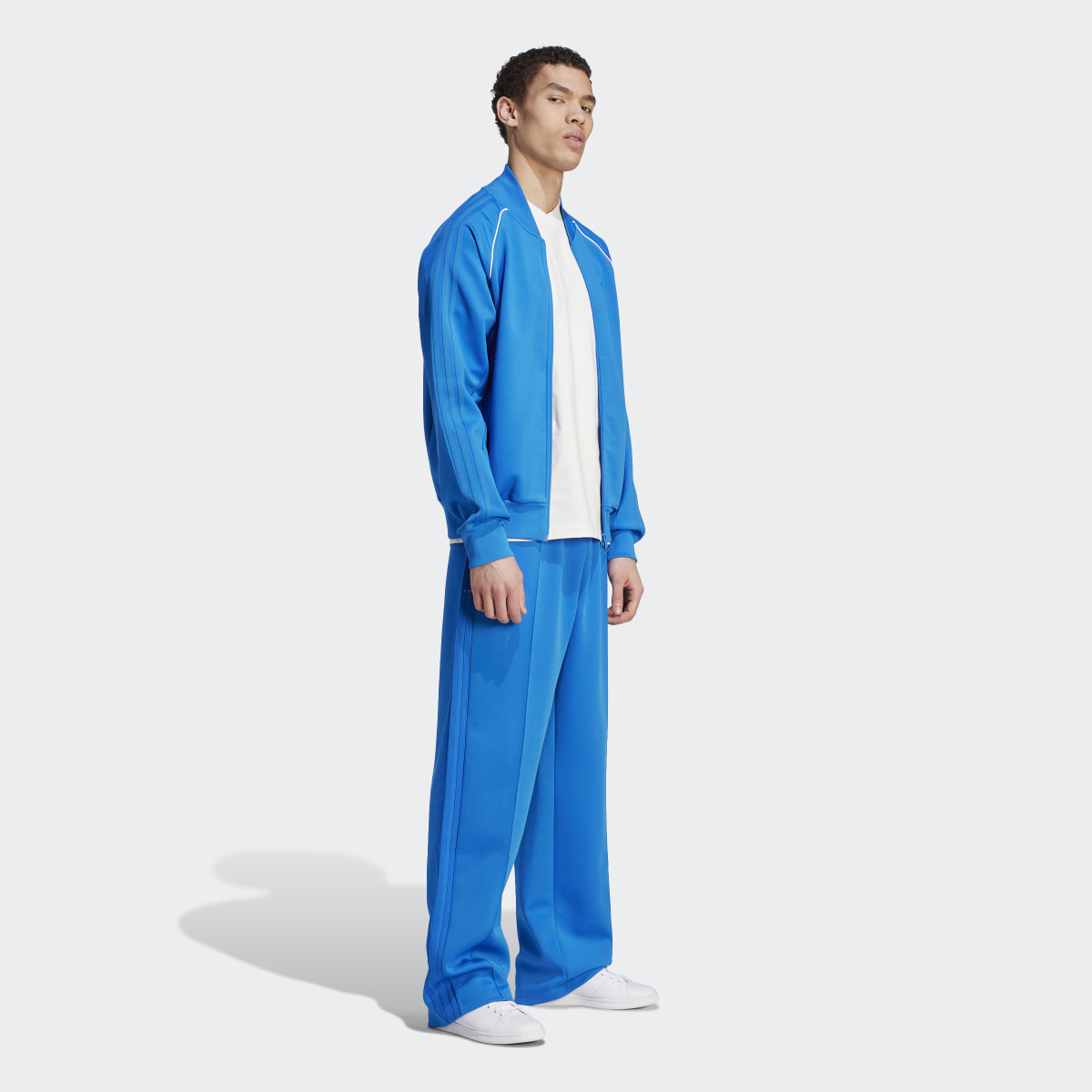Adidas Blue Version Essentials Short Sleeve T-Shirt. 5