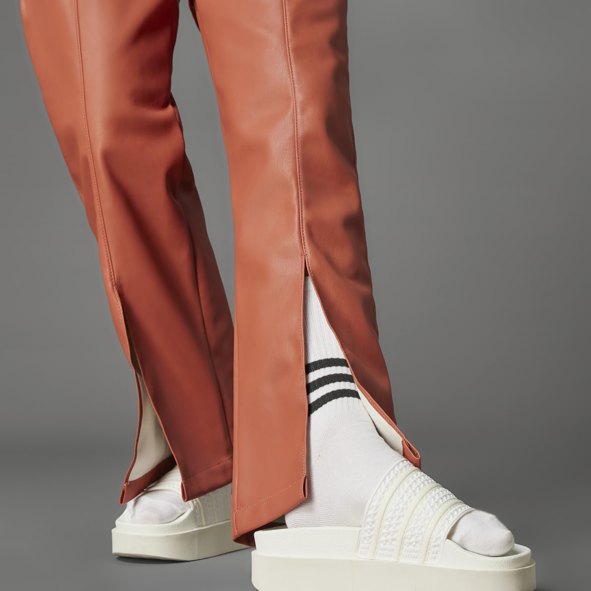 Adidas Always Original Faux Leather Track Pants. 8