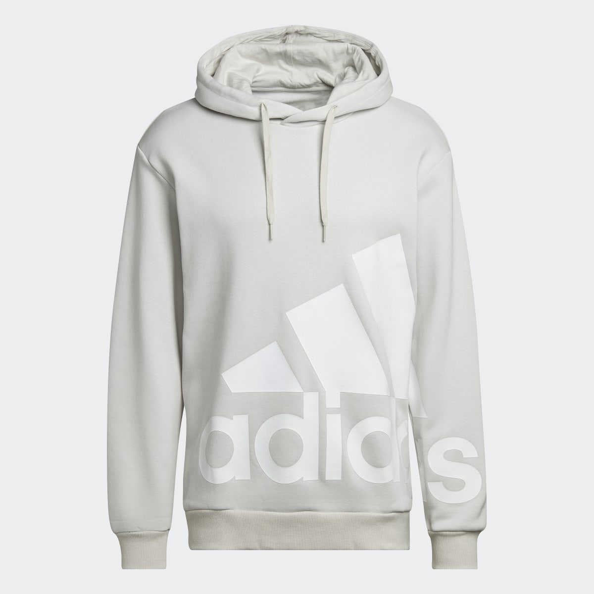 Adidas Sweat-shirt à capuche en molleton avec grand logo Essentials. 5