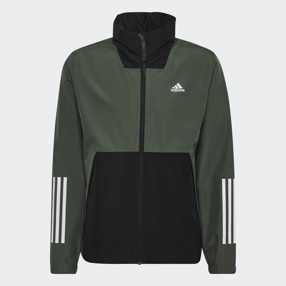 Adidas BSC 3-Streifen RAIN.RDY Regenjacke. 5