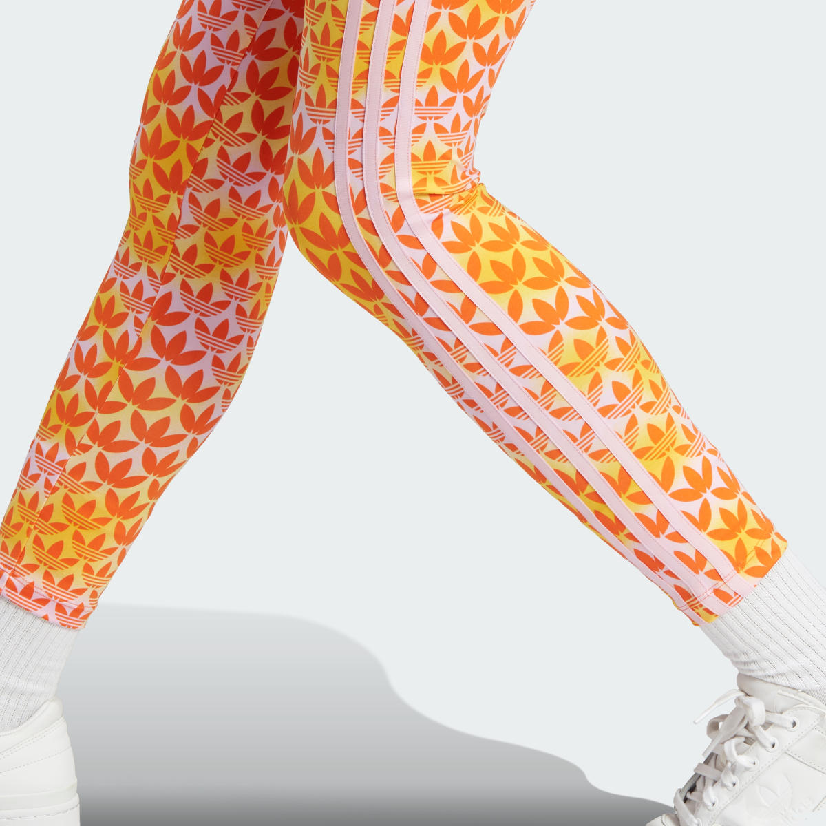 Adidas Trefoil Monogram Long Leggings. 6