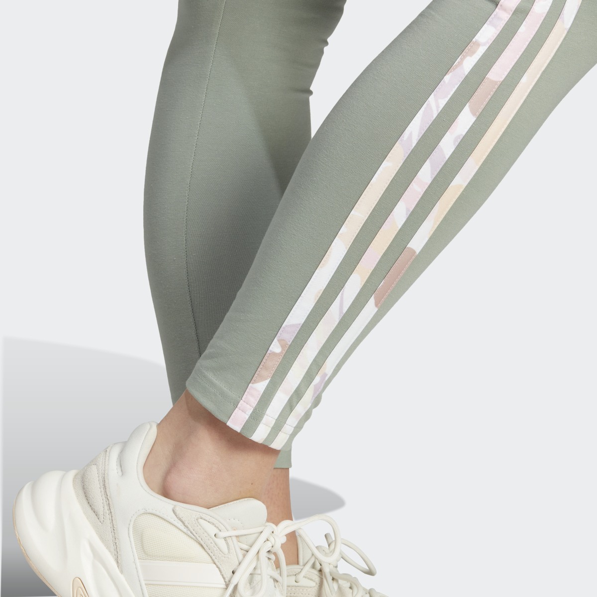 Adidas Essentials 3-Stripes High-Waisted Single Jersey Leggings. 6