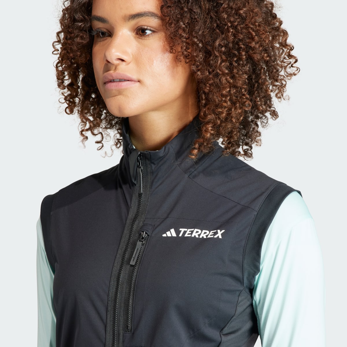 Adidas Terrex Xperior Cross Country Ski Soft Shell Vest. 8