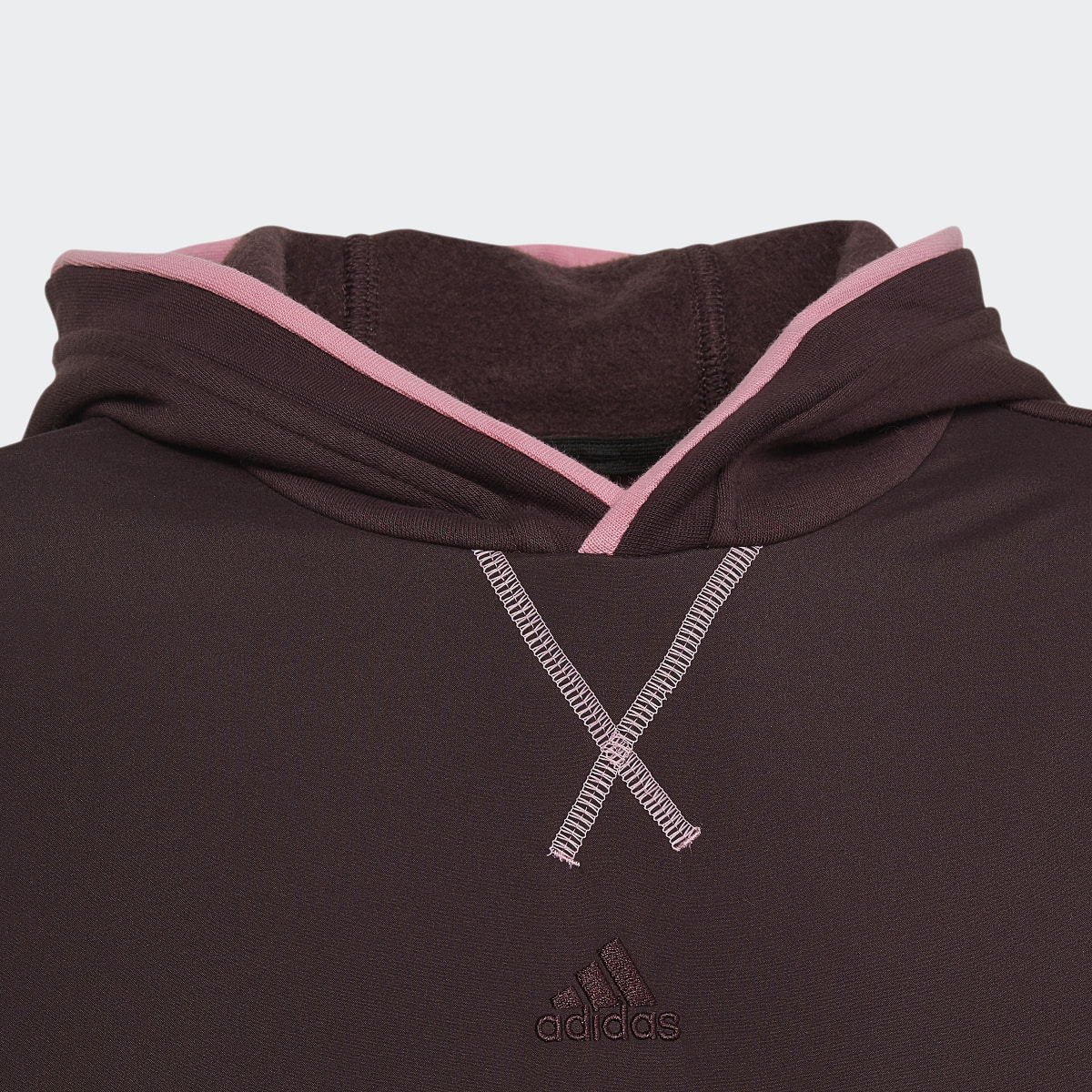 Adidas All SZN Fleece Hoodie Sweatshirt. 4