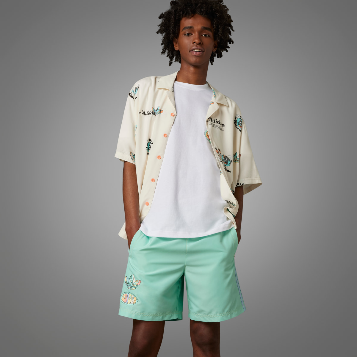 Adidas Enjoy Summer Poly Shorts. 8