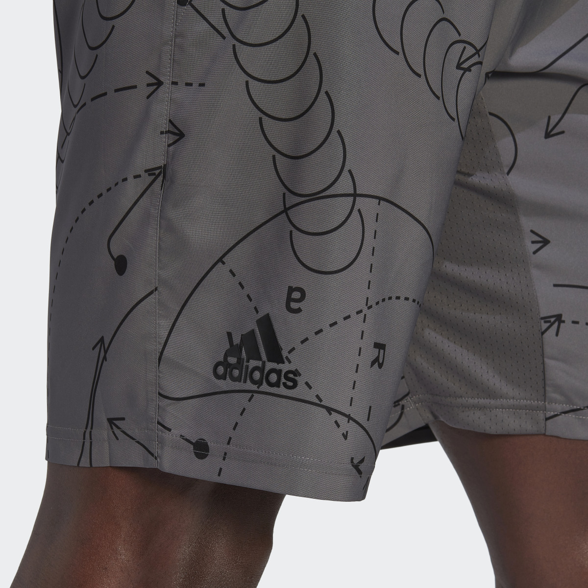Adidas Club Graphic Tennis Shorts. 5