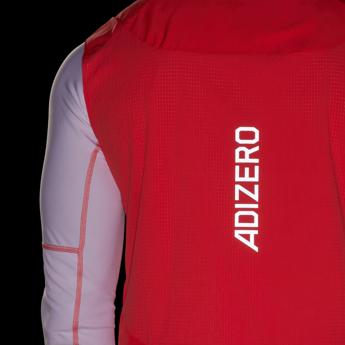 Adidas Bezrękawnik Adizero Half-Zip Running. 7