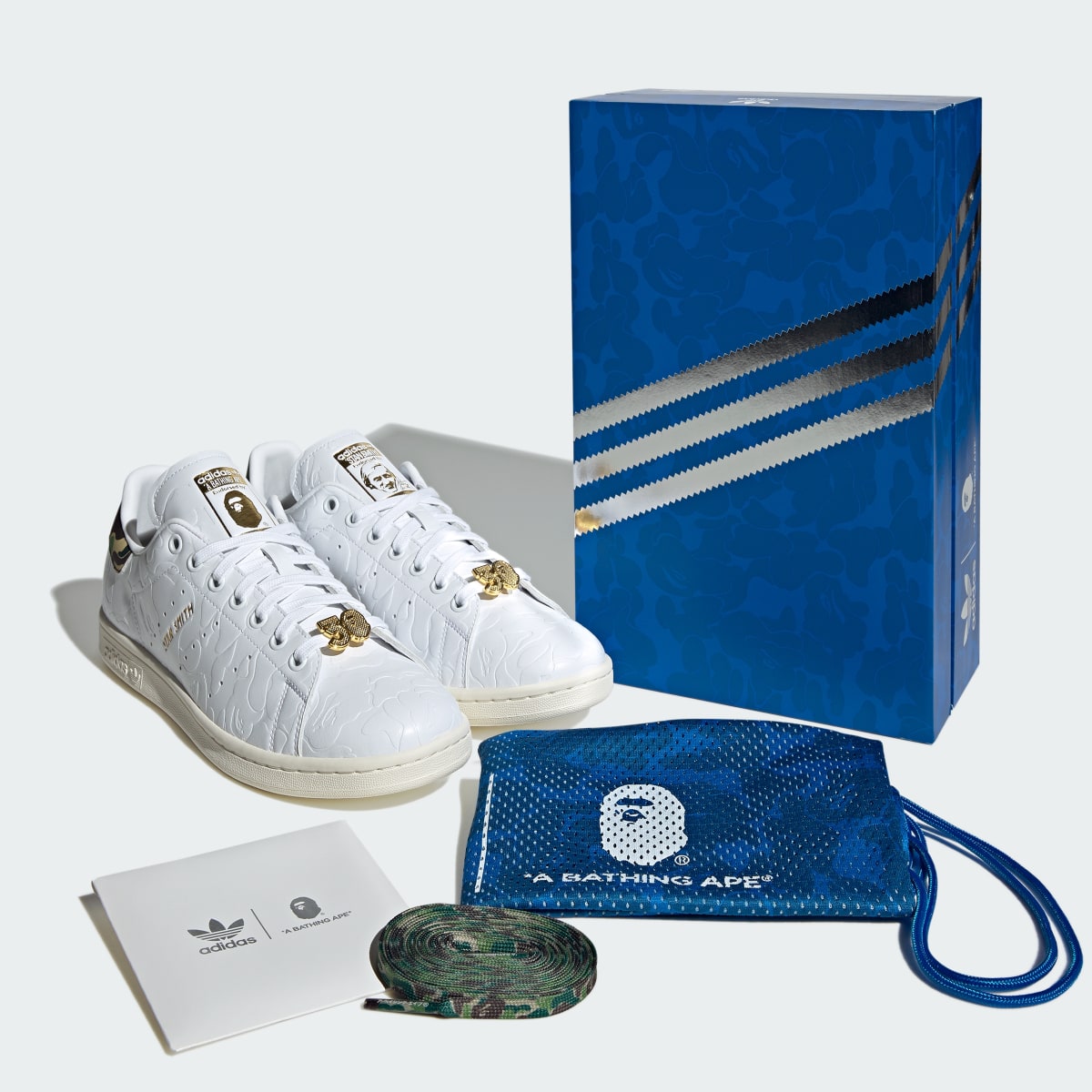 Adidas BAPE x adidas Stan Smith Schuh. 10