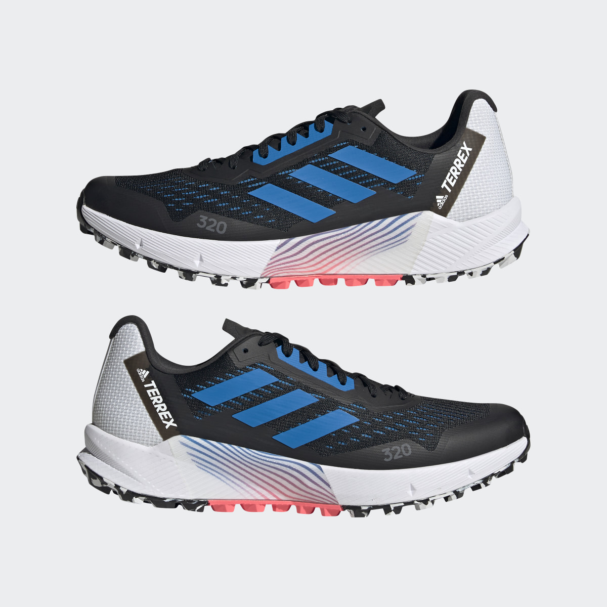 Adidas TERREX AGRAVIC FLOW 2 TRAIL RUNNING SHOES. 8