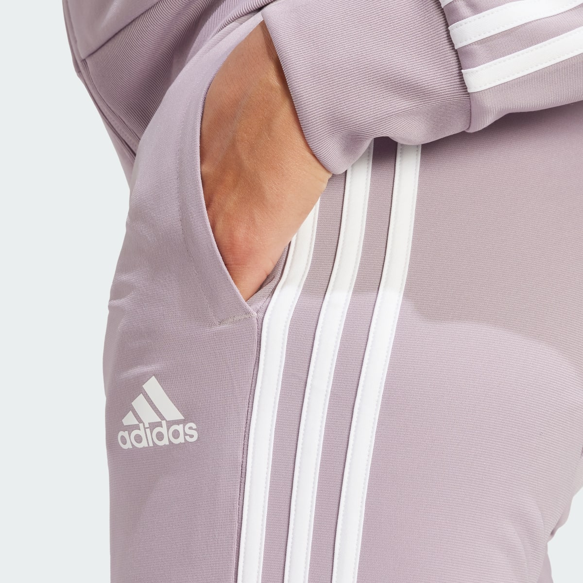 Adidas Primegreen Essentials Warm-Up Slim Tapered 3-Stripes Track Pants. 5