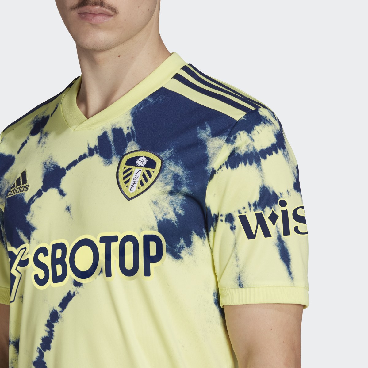 Adidas Camiseta segunda equipación Leeds United FC 22/23. 7