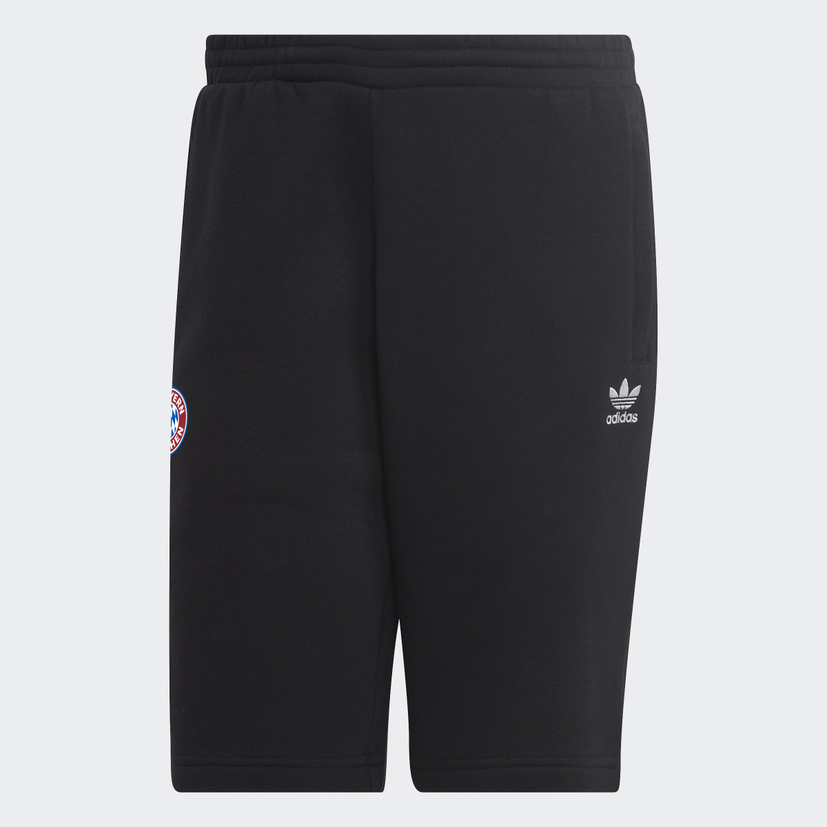 Adidas FC Bayern Essentials Trefoil Shorts. 4