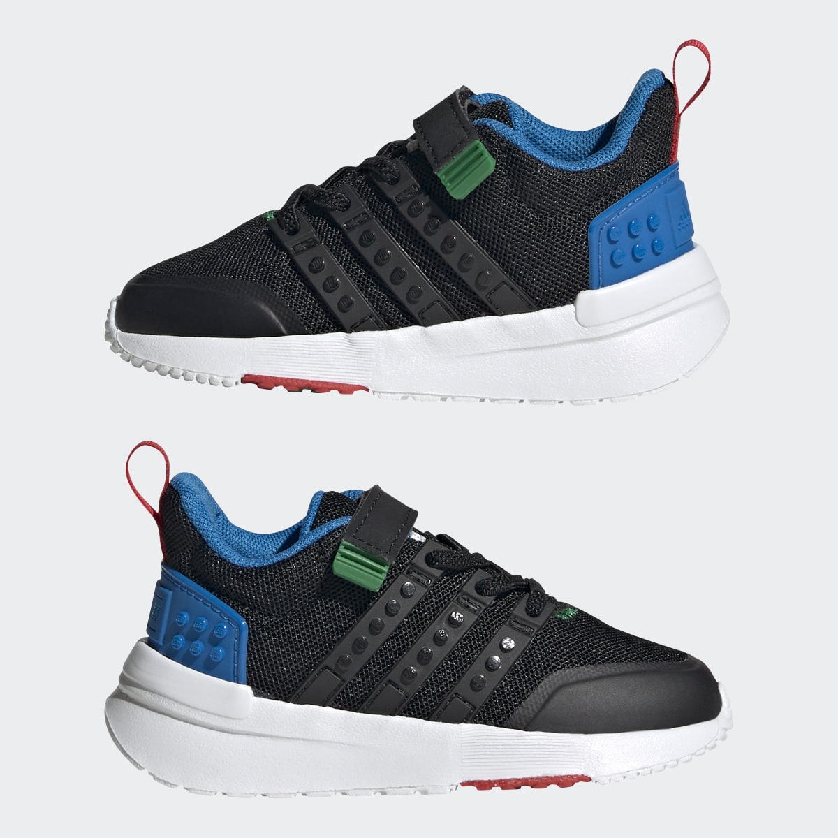 Adidas Chaussure à lacets élastiques et scratch adidas x LEGO® Racer TR21. 8