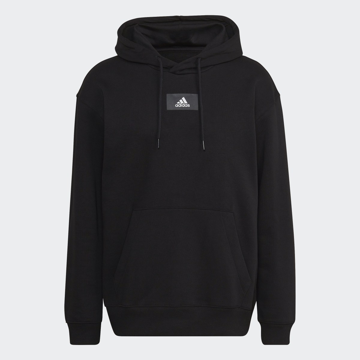 Adidas Essentials FeelVivid Cotton Fleece Drop Shoulder Hoodie. 5