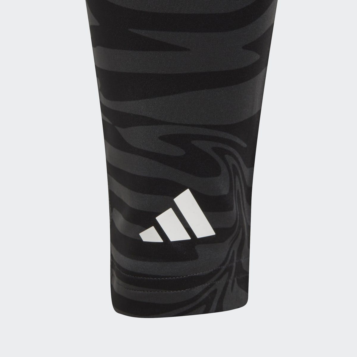 Adidas Legging 7/8 taille haute à poche et imprimé intégral Optime AEROREADY Enfants. 5