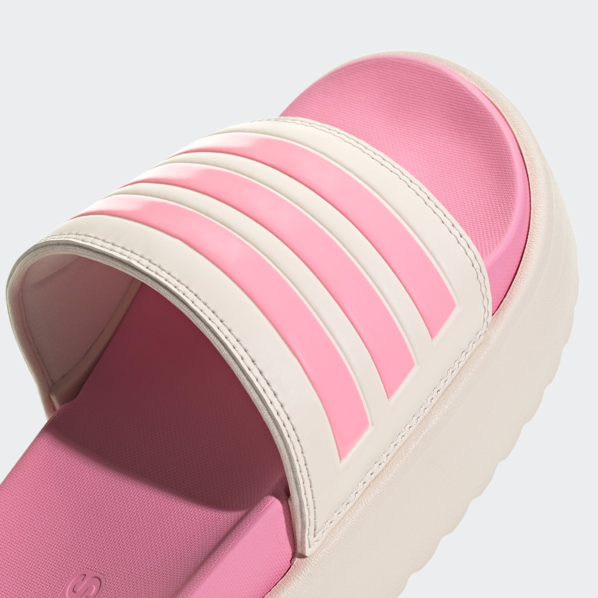 Adidas Adilette Platform Slides. 9