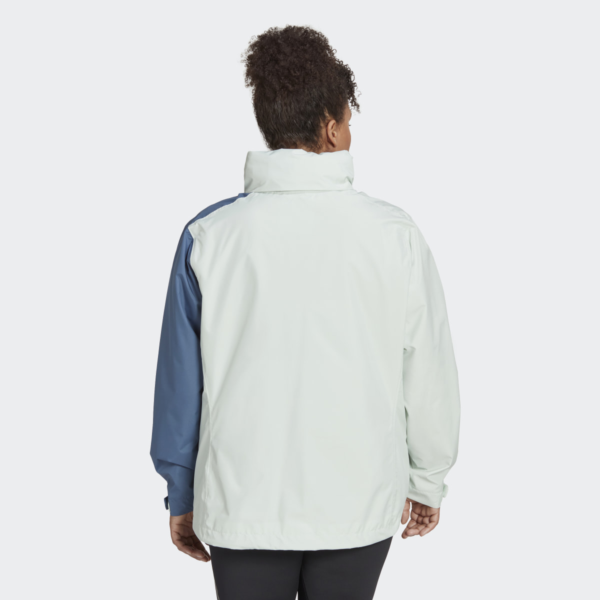 Adidas Terrex Multi RAIN.RDY Two-Layer Rain Jacket (Plus Size). 4