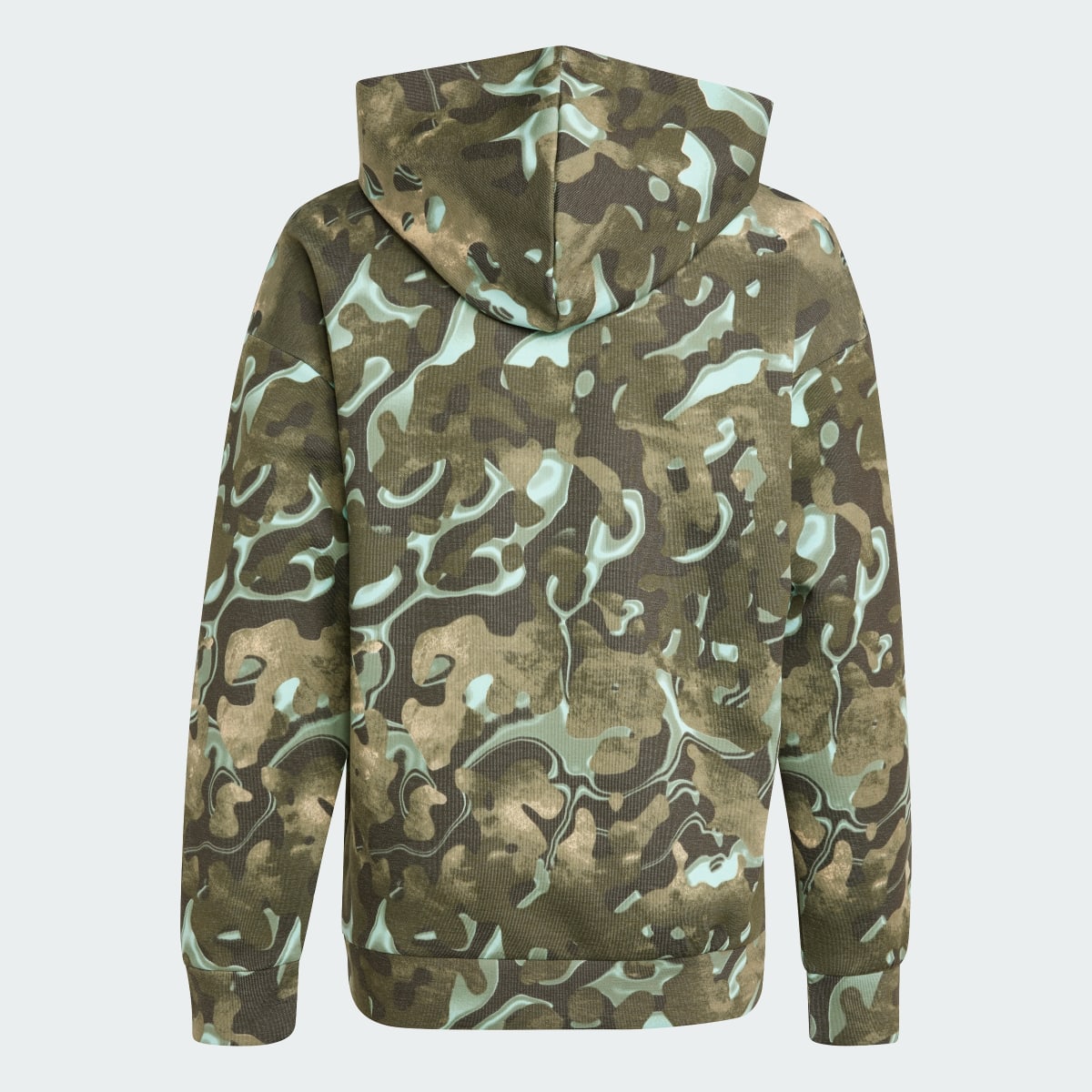 Adidas Bluza Future Icons Allover Print Hooded Kids. 4